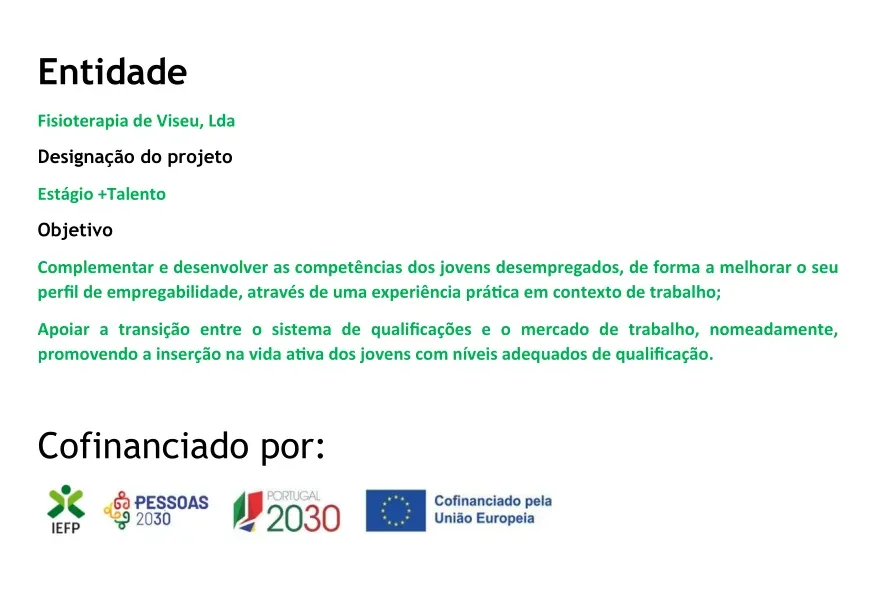 Projeto - Medida Estágios + Talento - CMV